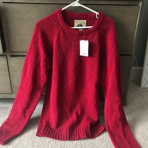 O’hanlon Mills Red Sweater
